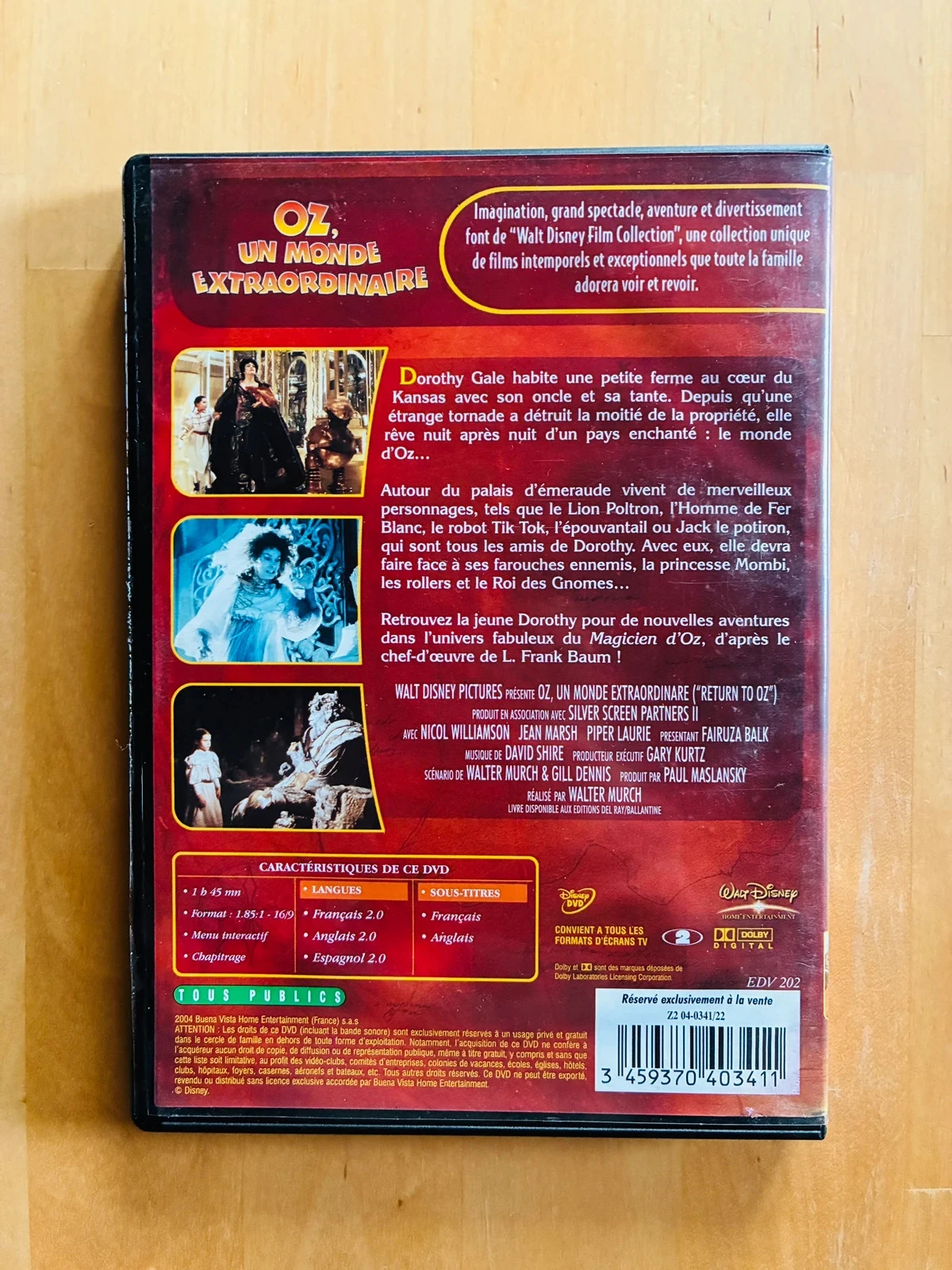 DVD Disney Oz an extraordinary world. – photo 3